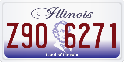 IL license plate Z906271
