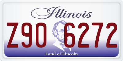 IL license plate Z906272