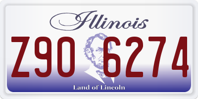 IL license plate Z906274