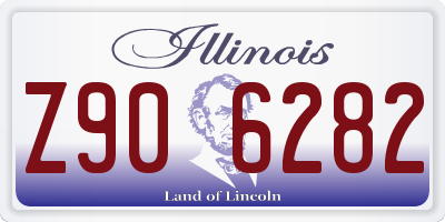 IL license plate Z906282