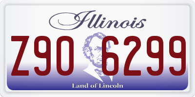 IL license plate Z906299