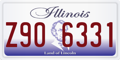IL license plate Z906331