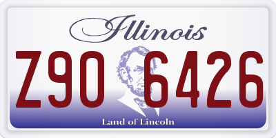 IL license plate Z906426