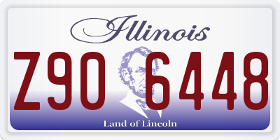 IL license plate Z906448