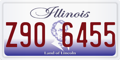 IL license plate Z906455