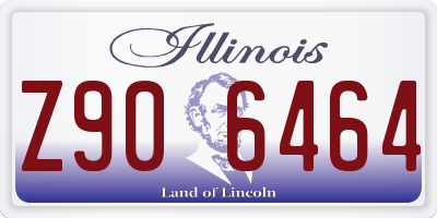 IL license plate Z906464
