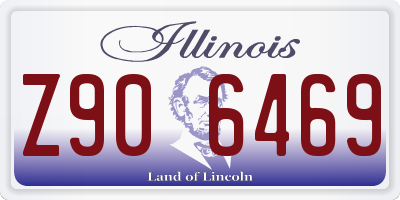 IL license plate Z906469