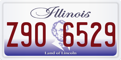 IL license plate Z906529