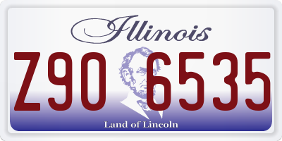 IL license plate Z906535