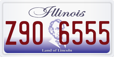 IL license plate Z906555