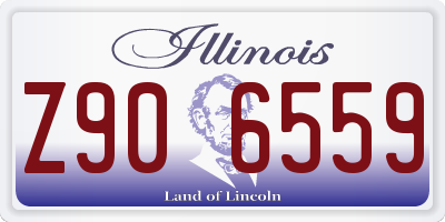 IL license plate Z906559