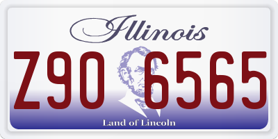 IL license plate Z906565