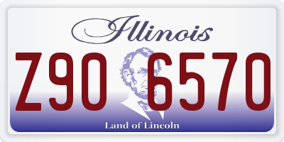 IL license plate Z906570