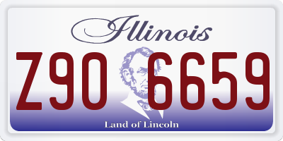 IL license plate Z906659