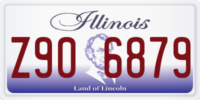 IL license plate Z906879