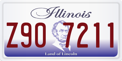 IL license plate Z907211