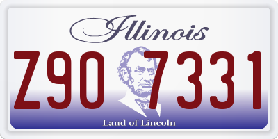 IL license plate Z907331
