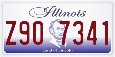 IL license plate Z907341