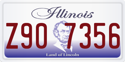 IL license plate Z907356