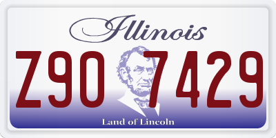 IL license plate Z907429