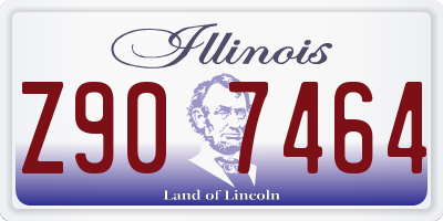IL license plate Z907464