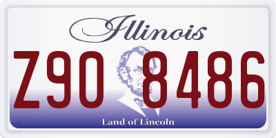 IL license plate Z908486