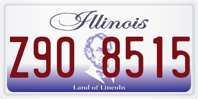 IL license plate Z908515