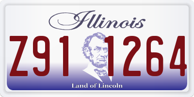 IL license plate Z911264