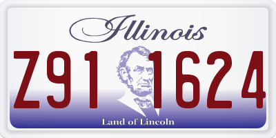 IL license plate Z911624