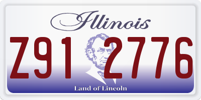 IL license plate Z912776