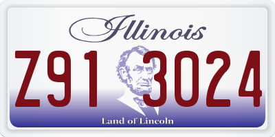 IL license plate Z913024