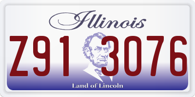 IL license plate Z913076