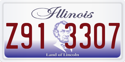 IL license plate Z913307