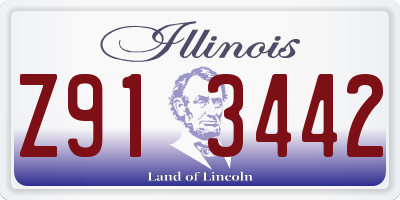 IL license plate Z913442