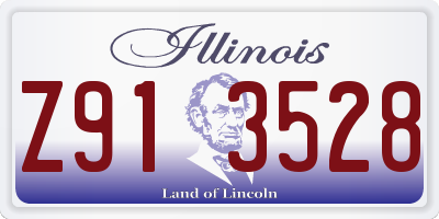 IL license plate Z913528