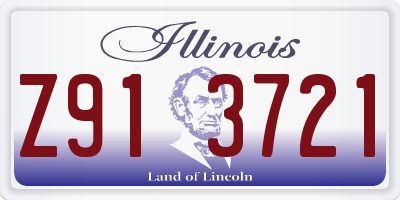 IL license plate Z913721