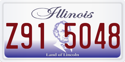 IL license plate Z915048