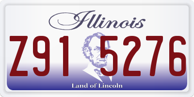 IL license plate Z915276