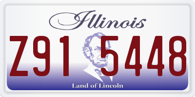 IL license plate Z915448