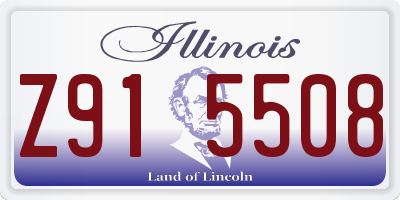 IL license plate Z915508