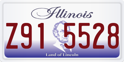 IL license plate Z915528