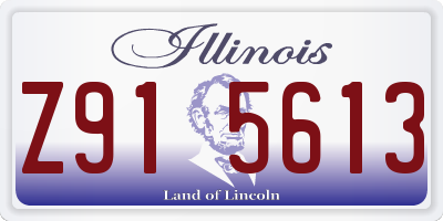 IL license plate Z915613