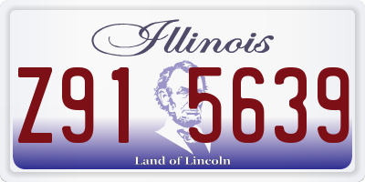 IL license plate Z915639
