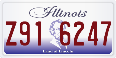 IL license plate Z916247