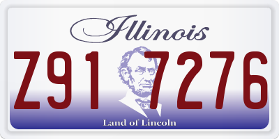 IL license plate Z917276