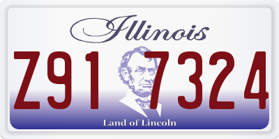 IL license plate Z917324