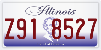 IL license plate Z918527
