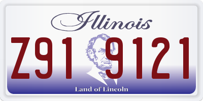 IL license plate Z919121