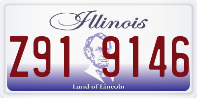 IL license plate Z919146