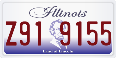 IL license plate Z919155